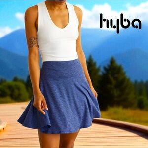 NWOT, HYBA, Heather Navy Blue Athletic Skort, Size Medium 🏃‍♀️‍➡️